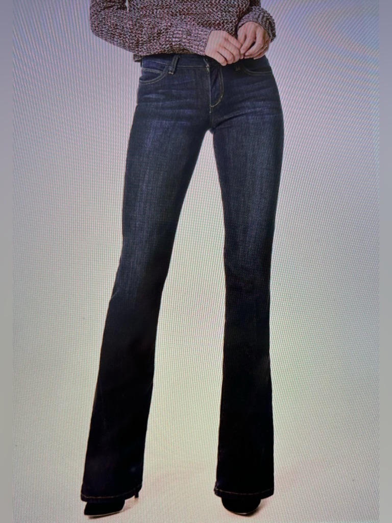 Joe's Jeans Honey Fit Dark Blue Jeans. Boot Cut. Tall W 28